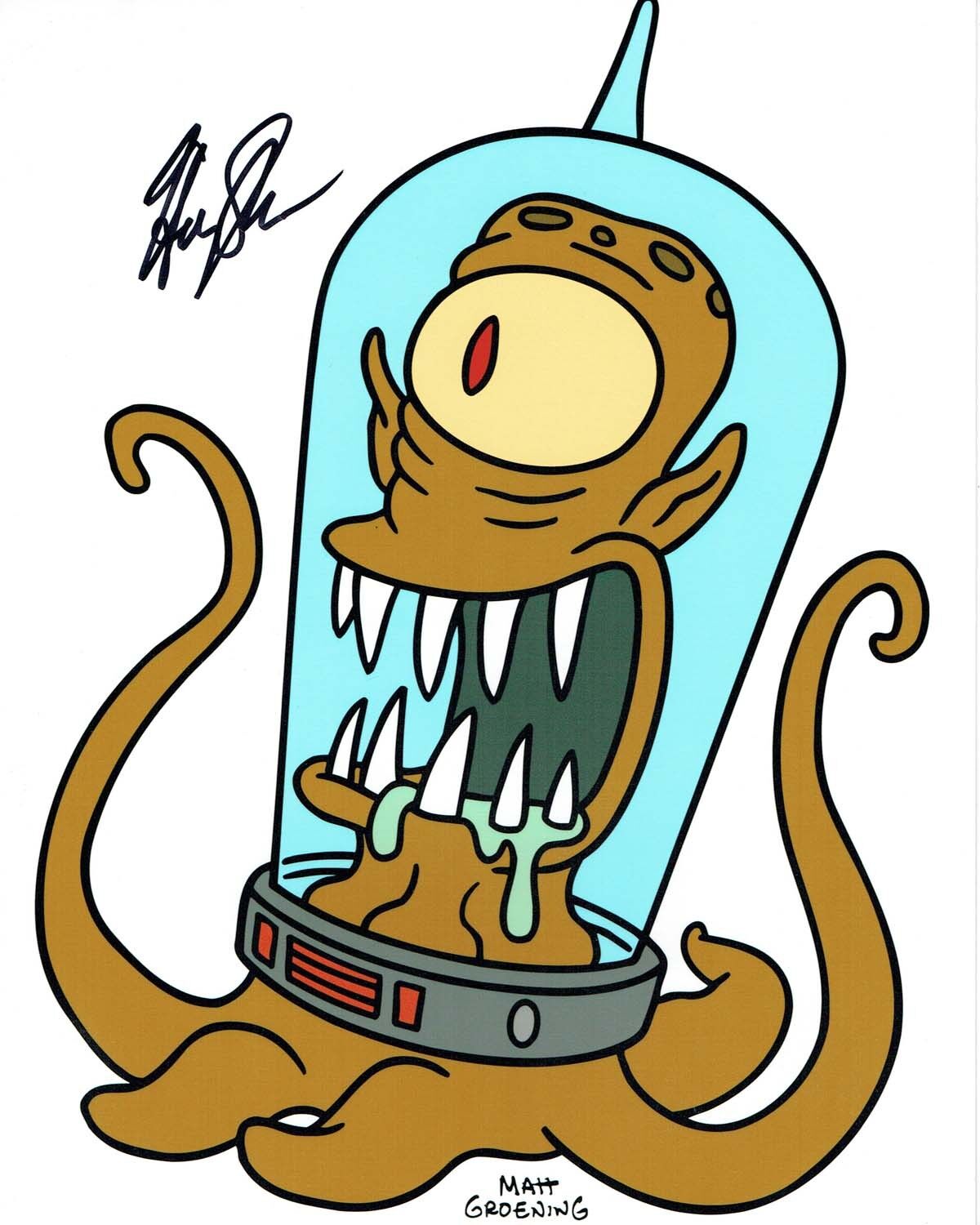 Harry SHEARER Signed Alien KANG Autograph 10x8 Photo Poster painting AFTAL COA The Simpsons