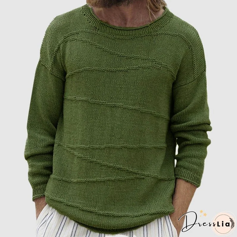 Lyon Fall Vintage Knit Sweater