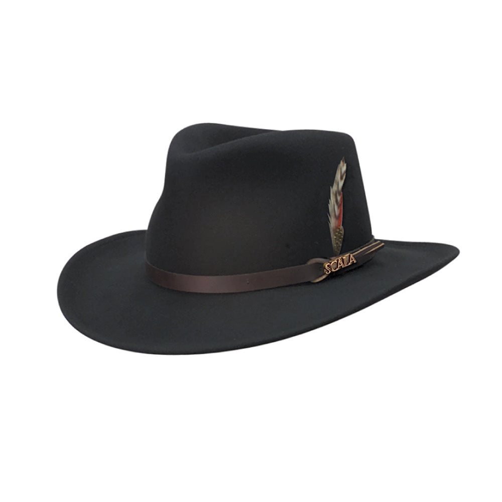 Dakota Fedora-BLACK[Fast shipping and box packing]