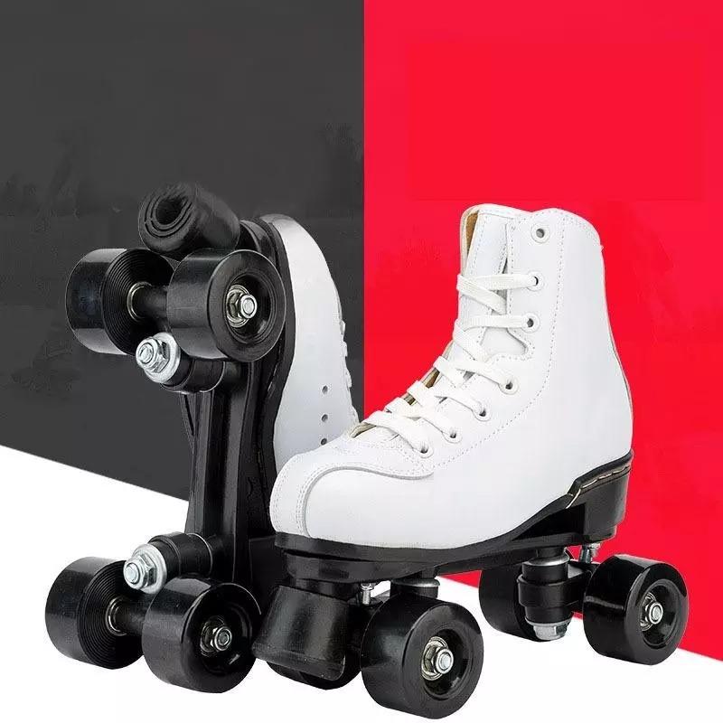 Flash Pure White Roller Skates