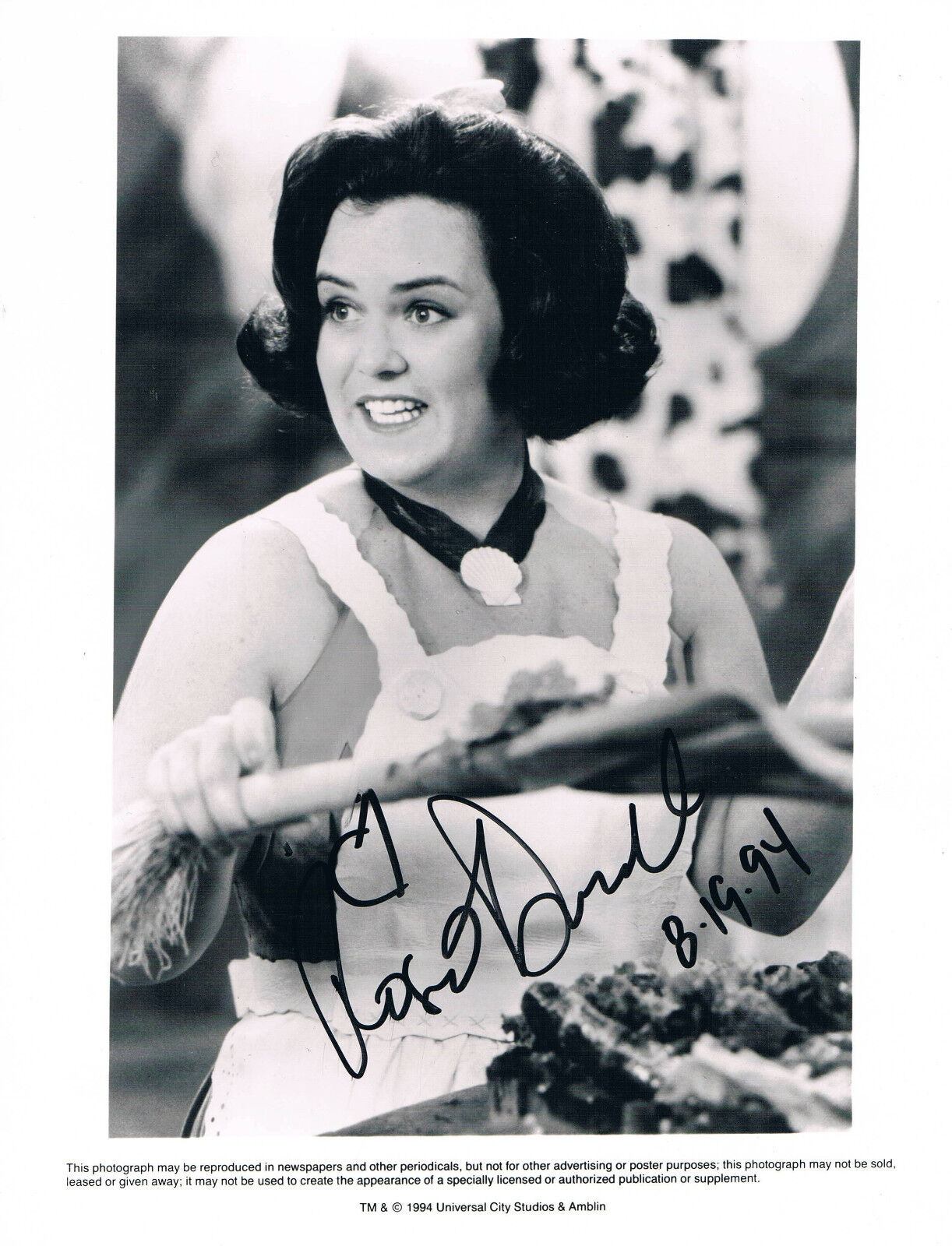 Rosie O'Donnell 1962- genuine autograph Photo Poster painting 8x10