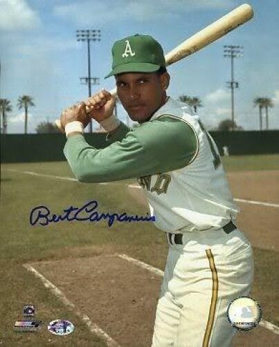 Bert Campaneris Signed 8x10sop Cert Jsa Autograph