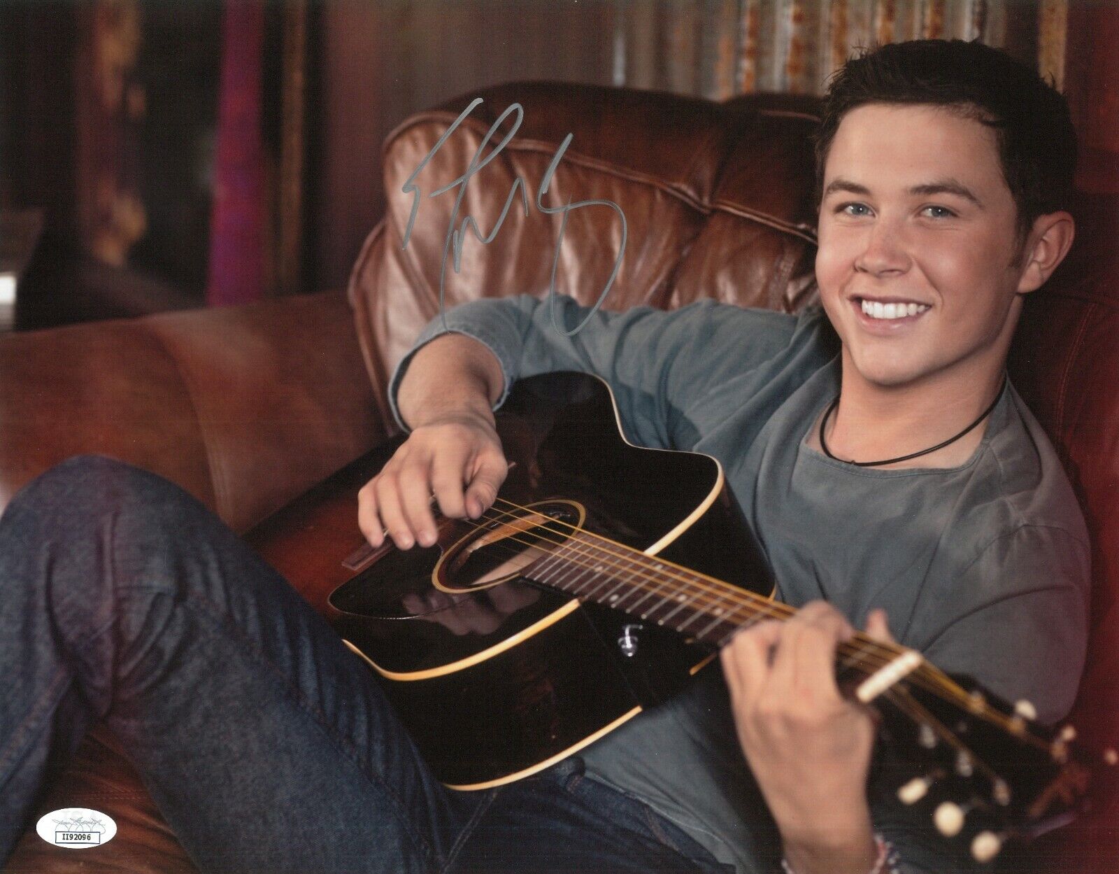 Scotty McCreery Signed 11x14 Photo Poster painting JSA COA Autograph Country American Idol 3