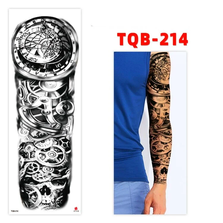 Temporary Tatoo Tattoo for Woman Tattoo Stickers Arm Tattoo Big Sleeve Men and Women Personality Tiger Leopard stickers
