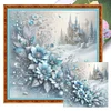 Winter Scenery-11CT Stamped Cross Stitch 40*40cm/15.75*15.75in