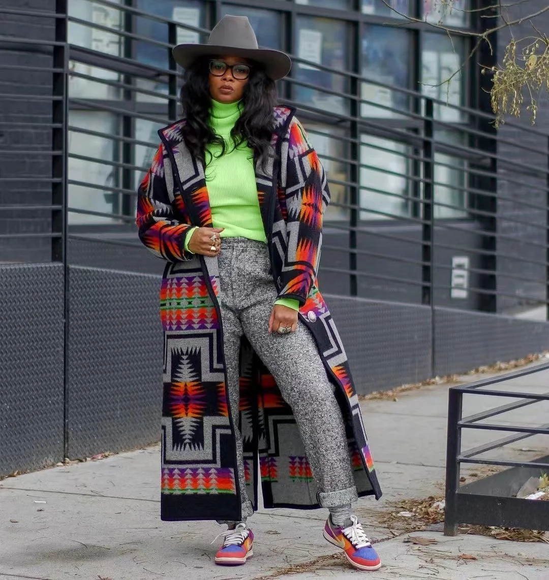 Uveng Uveng Autumn And Winter New Wish Direct Sales Women's Long-Term Stylewear Small Design Coat Women