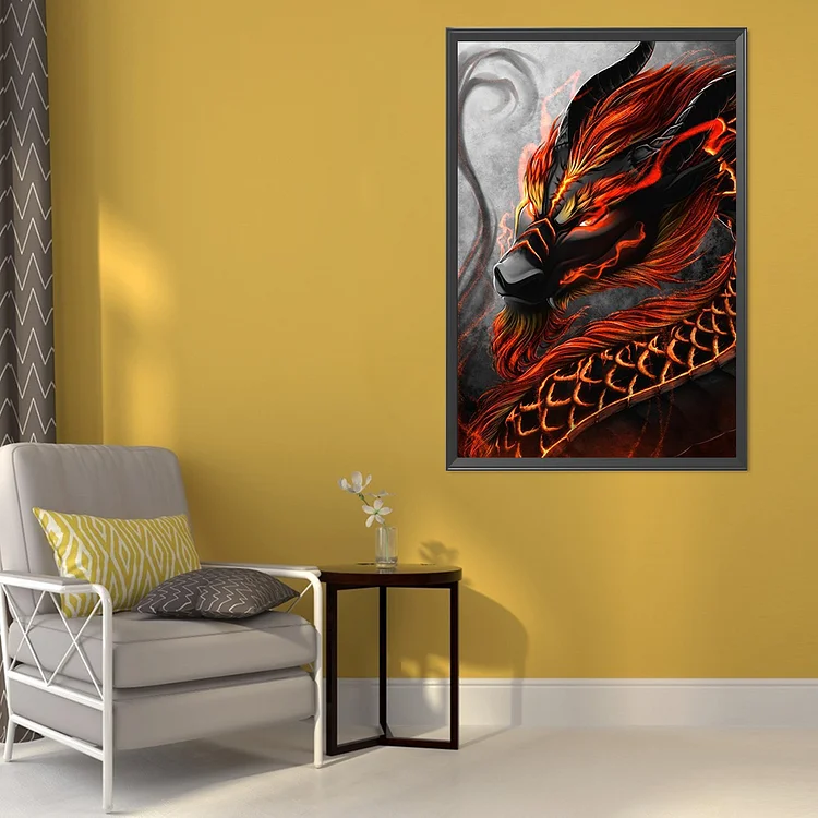 Dragon - Full Round - Diamond Painting (40*55cm)