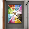 Pokémon-11CT Stamped Cross Stitch 50*65cm/19.69*25.59in(Big Size)