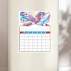 Einhorn Kalender - 5d DIY Handwerk Aufkleber Magnet