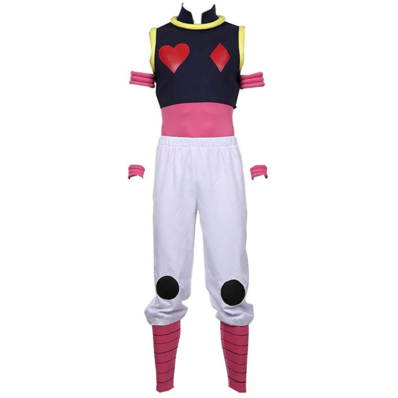 [Wetrose] In Stock Hisoka Morow Cosplay Costume Hunter × X Hantaa Hisoka Morou Love Poker Joker Full Set Wig Halloween Xmas New