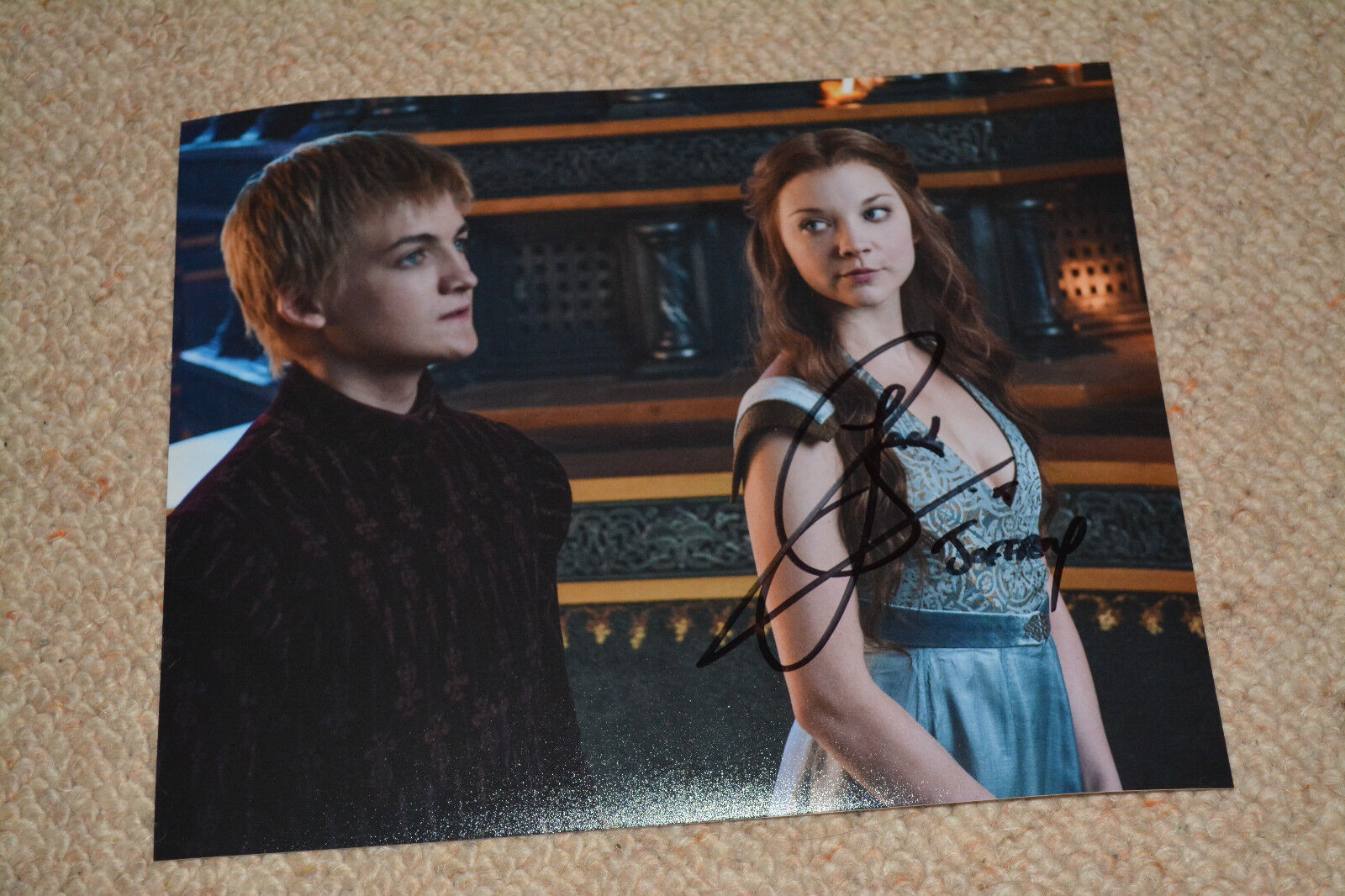 JACK GLEESON signed autograph In Person 8x10 20x25cm GAME OF THRONES