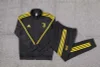 2023/2024 Juventus Long Zipped Jacket Black Football Shirt 1:1 Thai Quality Set love fball