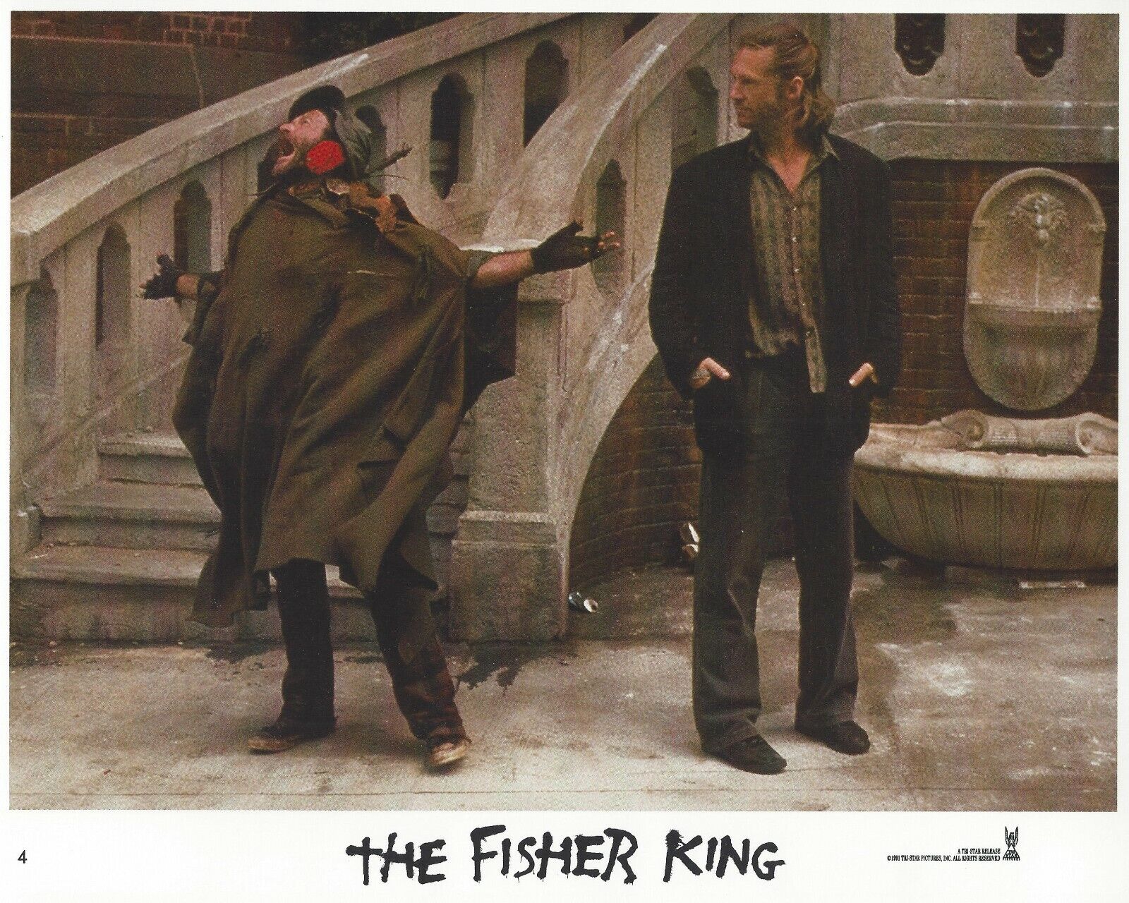 The Fisher King Original 8x10 Lobby Card Poster Photo Poster painting 1991 #4 Williams Bridges