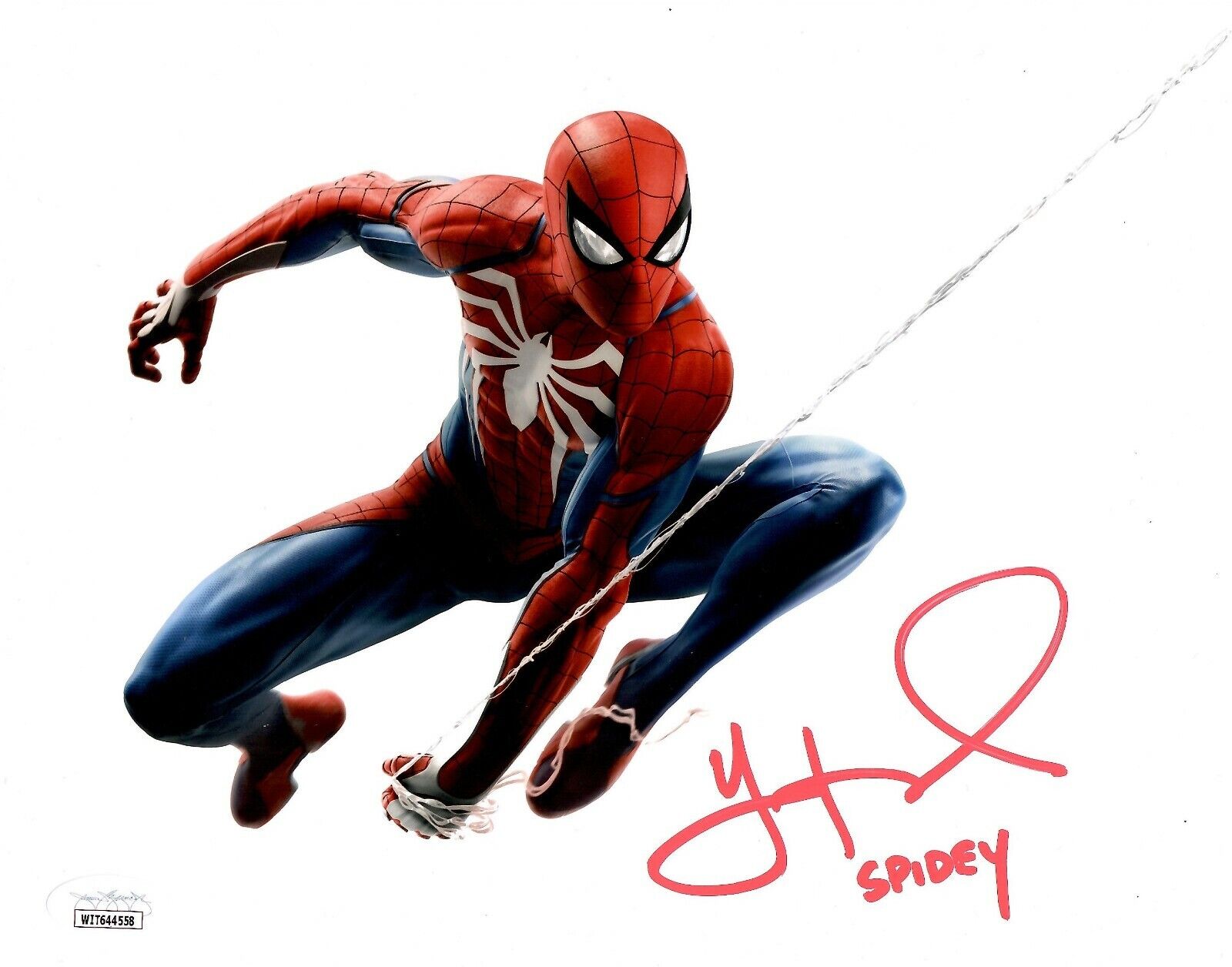 Yuri Lowenthal autographed inscribed 8x10 Photo Poster painting Spider-Man JSA COA Peter Parker