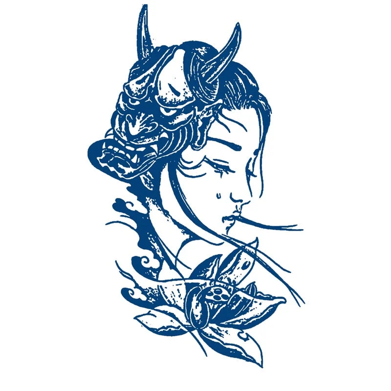 GHHF51-200 herbal juice tattoo stickers semi-permanent lasting men and women tattoo waterproof sweat plant juice tattoo stickers