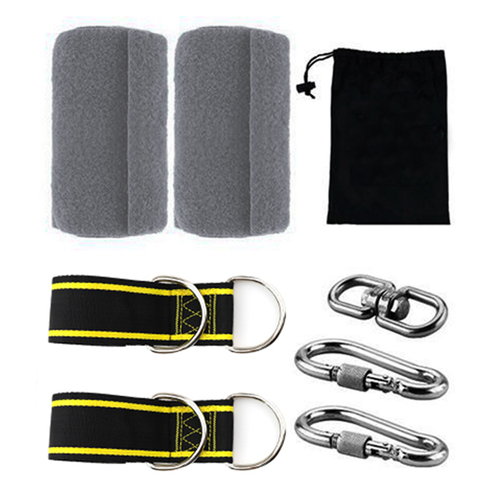 

Nylon Hammock Tree Hanging Straps Belt Set Beach Swing Fittings Accessories, 501 Original