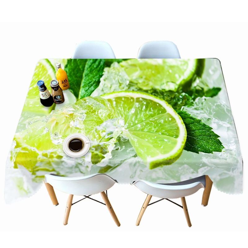 

Close-up of Corn and Lemon - 3D Tablecloth, 140*210cm, 501 Original