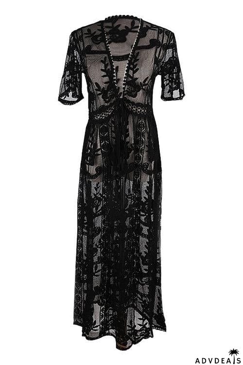 See Though Lace Cardigan