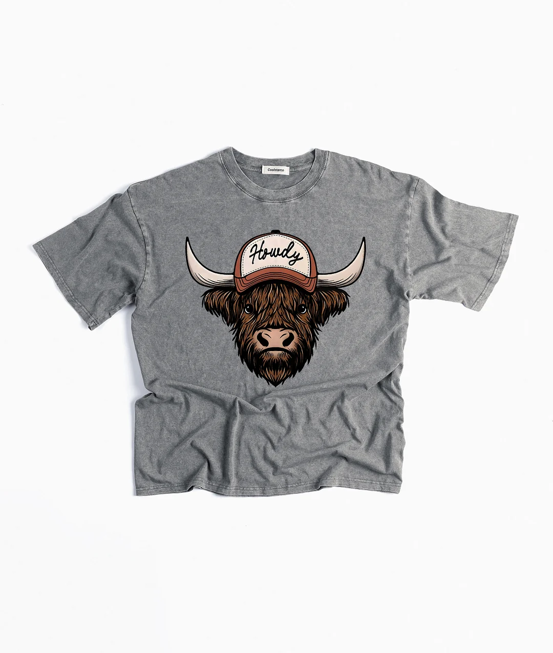 Howdy Cow Washed T-shirt