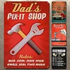 4pcs - Electrician Hourly Rate - Vintage Metal Signs(8*12Inch) - Car