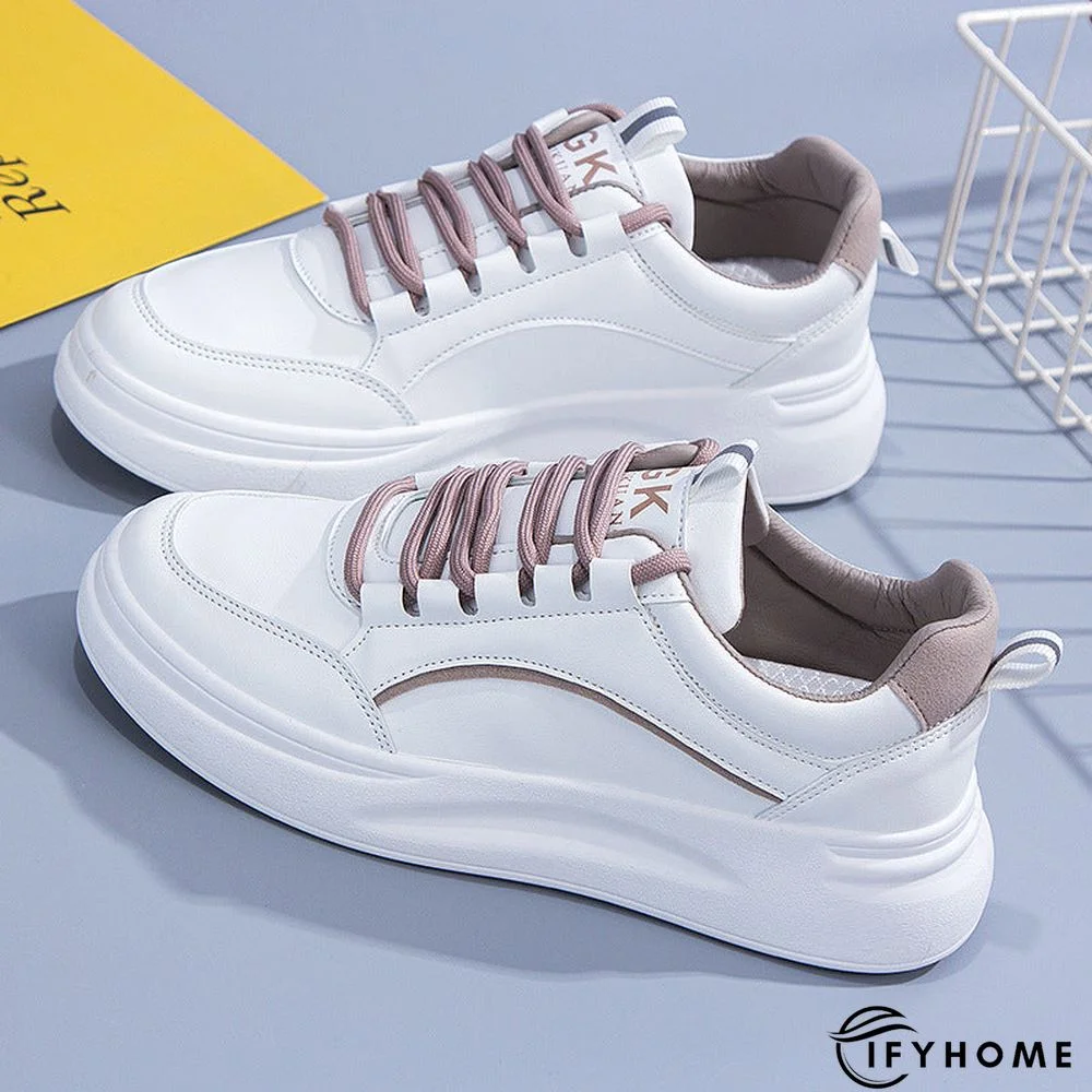 Women Shoes  New White Sneakers For Women Korean Style Breathable  кроссовки женские Casual Platform Shoes Comfy Fashion | IFYHOME