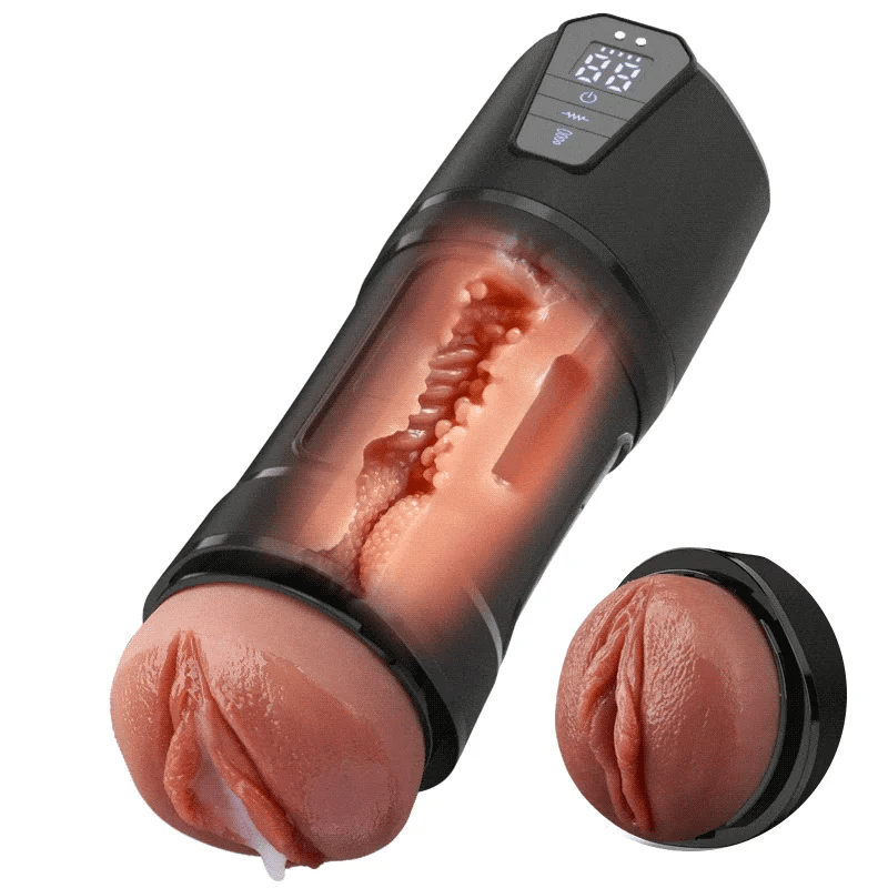 XPGear XV8 Real-Feel Vibrating Stroker — Compact Sleeve & 3D Texture