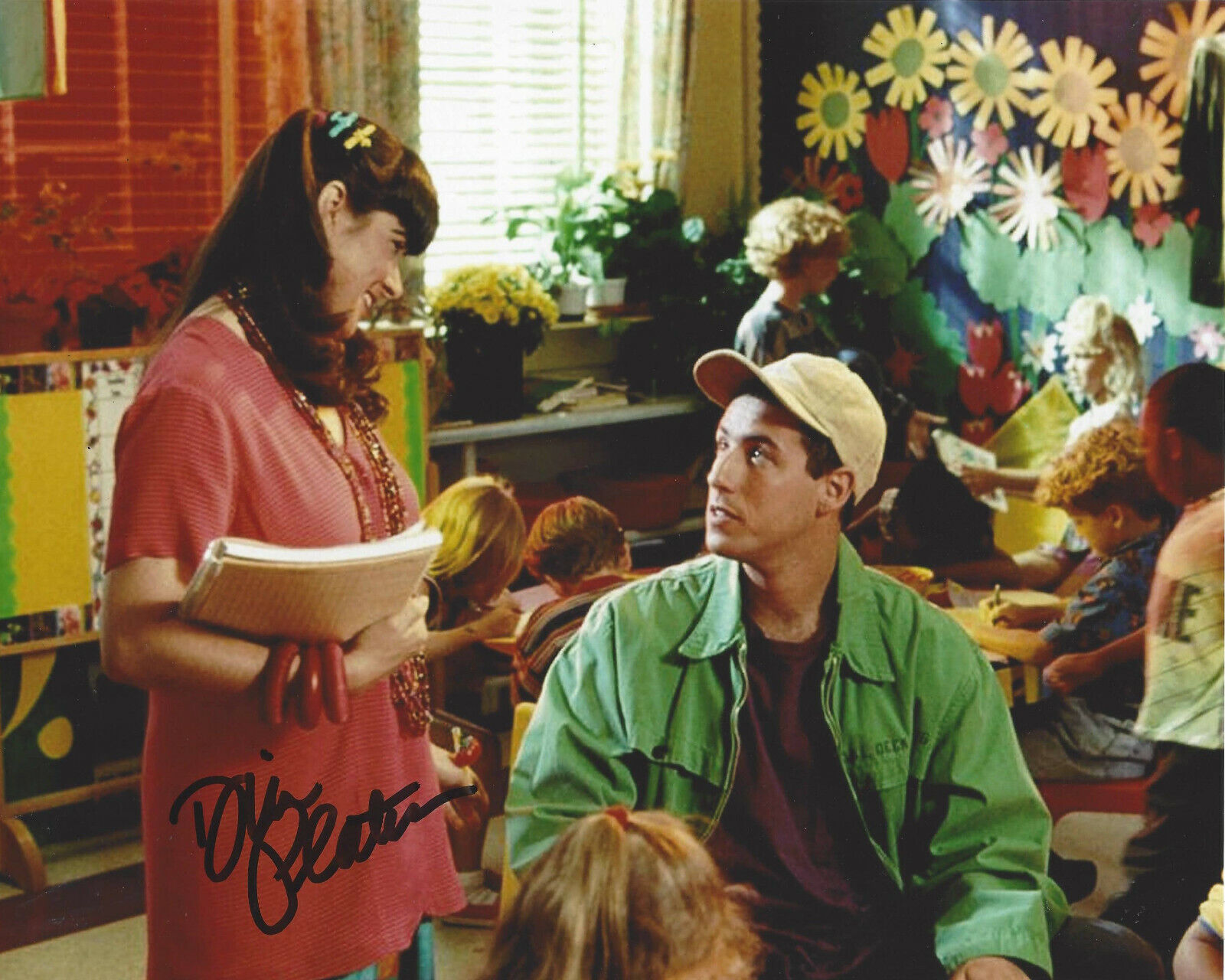 DINA PLATIAS SIGNED 'BILLY MADISON' 8x10 MOVIE Photo Poster painting D COA ADAM SANDLER ACTRESS