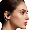 Bluetooth-compatible 6.0 Business Ear-mounted Earphones Single Ear Open Ear Earphone with LED Digital Display Noise Cancellation for Running Driving Business