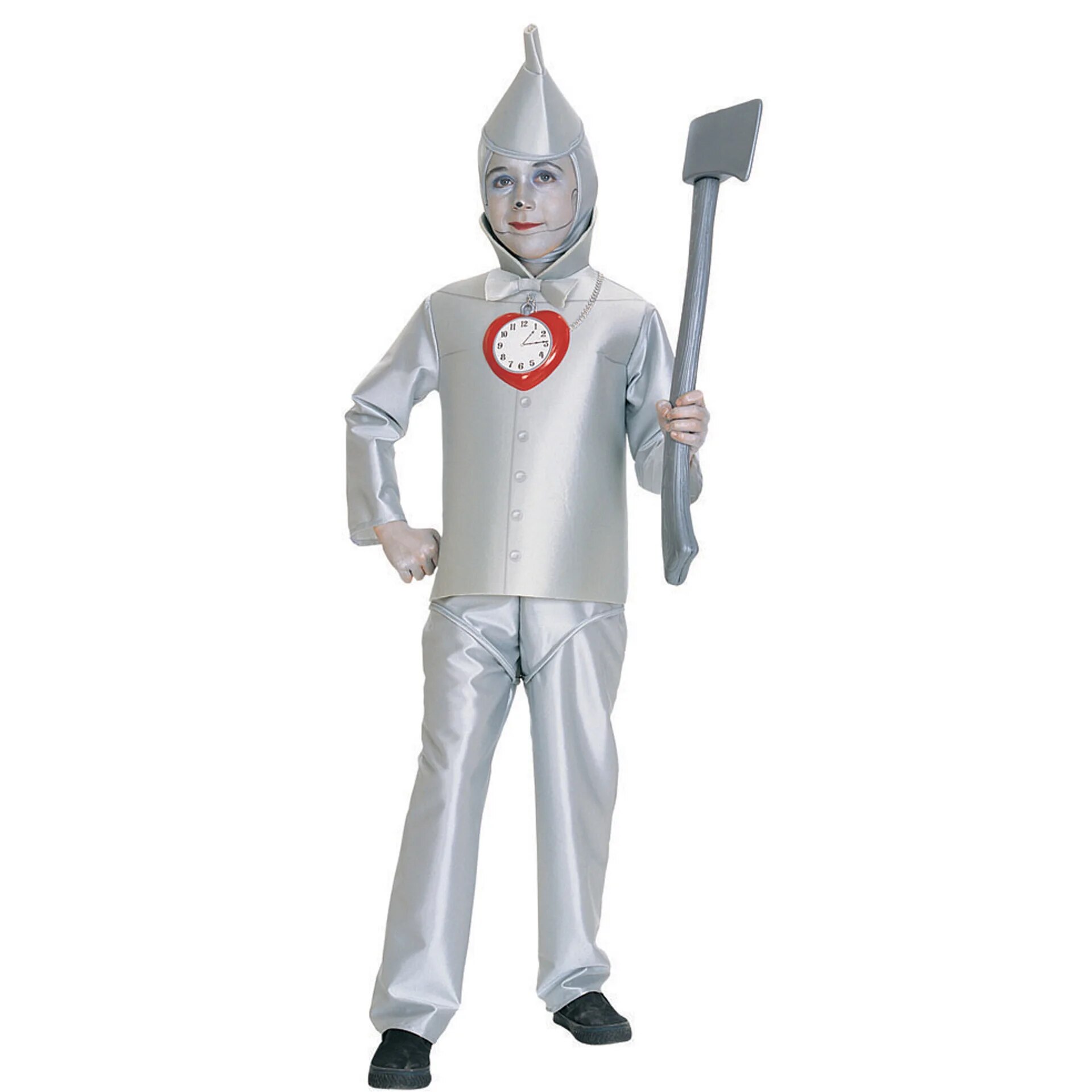 [Wetrose] In Stock Iron Family Cosplay Costume Tin Man Woman Boy Girl Stage Party Performance Carnival Halloween Full Set