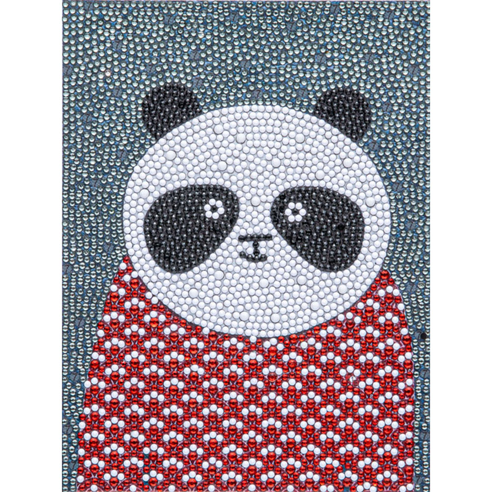 

Panda - Crystal Round Drill Diamond Painting - 15*20CM, 501 Original
