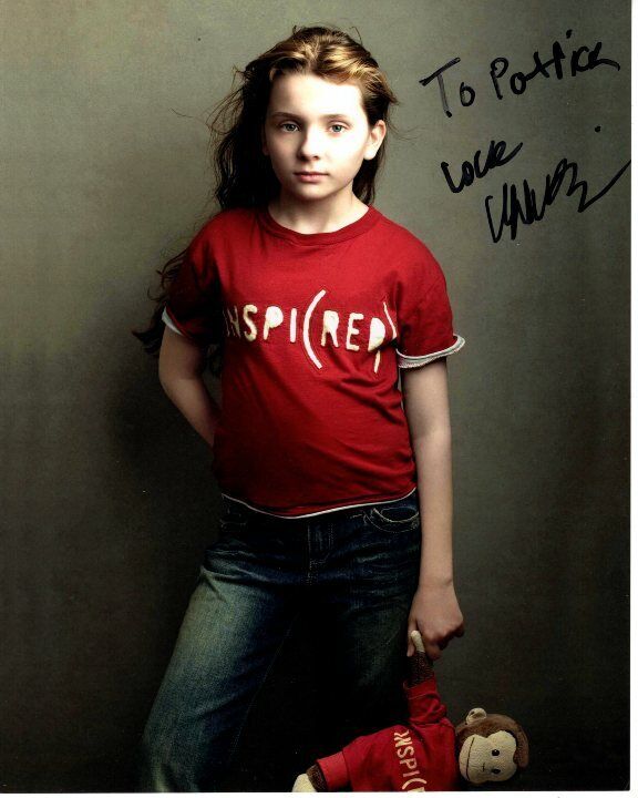 ABIGAIL BRESLIN Autographed Signed GAP INSPIRED Photo Poster paintinggraph - To Patrick