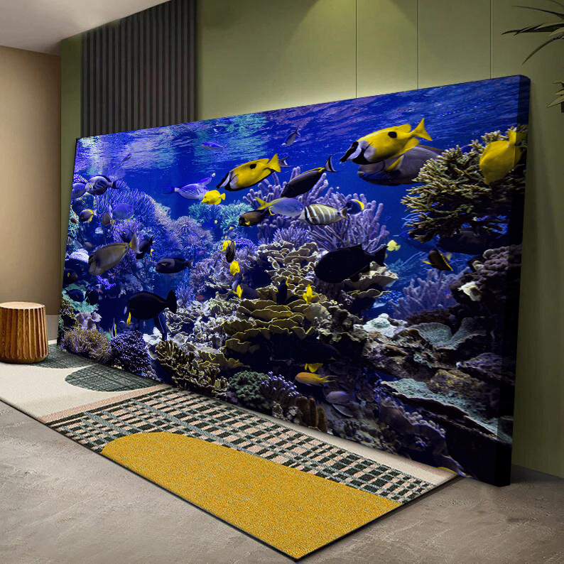 Marine life seascape Canvas Wall Art