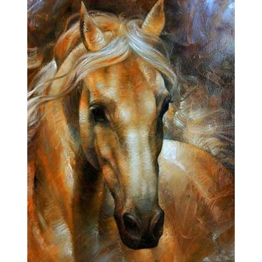 Diamond Painting - Full Round Drill - Horse(25*30cm)