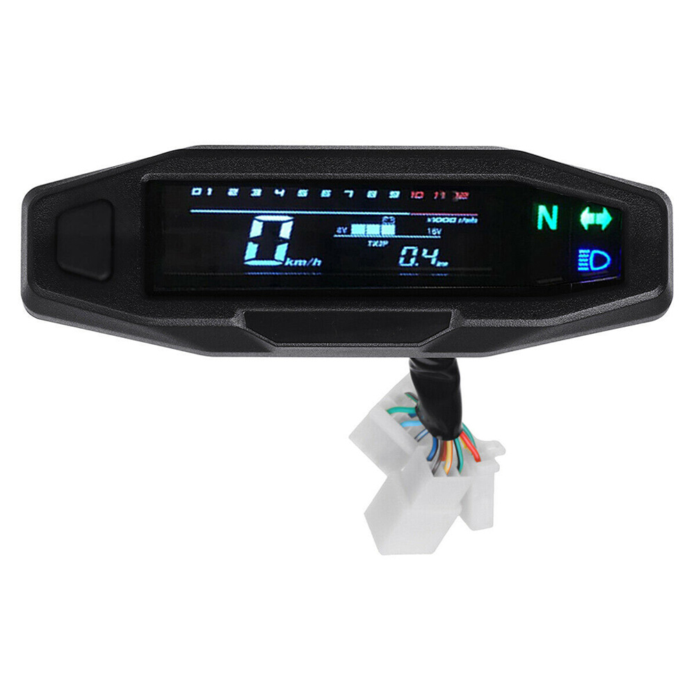 

LCD Motorcycle Speedometer Odometer Tachometer Electric Injection Meter, 501 Original