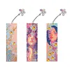 3Pcs DIY Daisy Girl Special Shape Diamond Painting Bookmark
