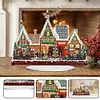 DIY Winter Christmas House-Diamond Painting Ornaments
