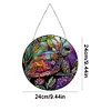 Buntglas Sonnenfänger Schildkröte - 5d DIY Handwerk Anhänger