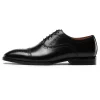 Handmade Mens Genuine Leather Oxford Dress Shoes Wedding