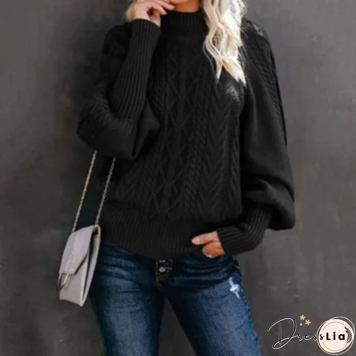 Elegant and Casual winter Pullover