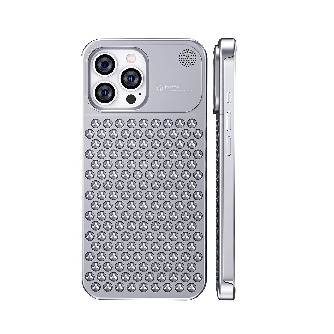 Bdesktop Design Shop | Aromatherapy phone case iphone13iPhone14 Aluminum alloy anti-fall heat dissipation bezel slim