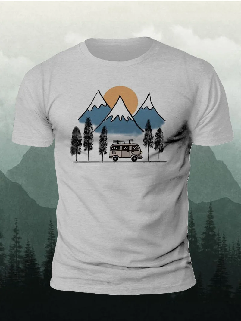 Men's RV Outdoor Travel Short-Sleeved Shirt in  mildstyles
