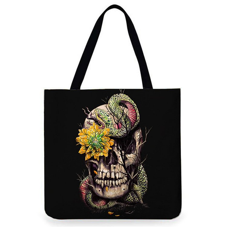 Halloween - Linen Tote Bag