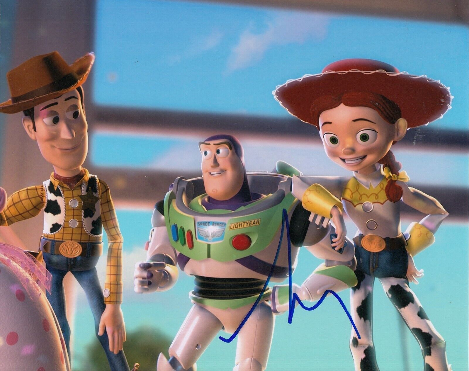 TIM ALLEN signed (TOY STORY) Buzz Lightyear movie 8X10 Photo Poster painting *PROOF* W/COA #6