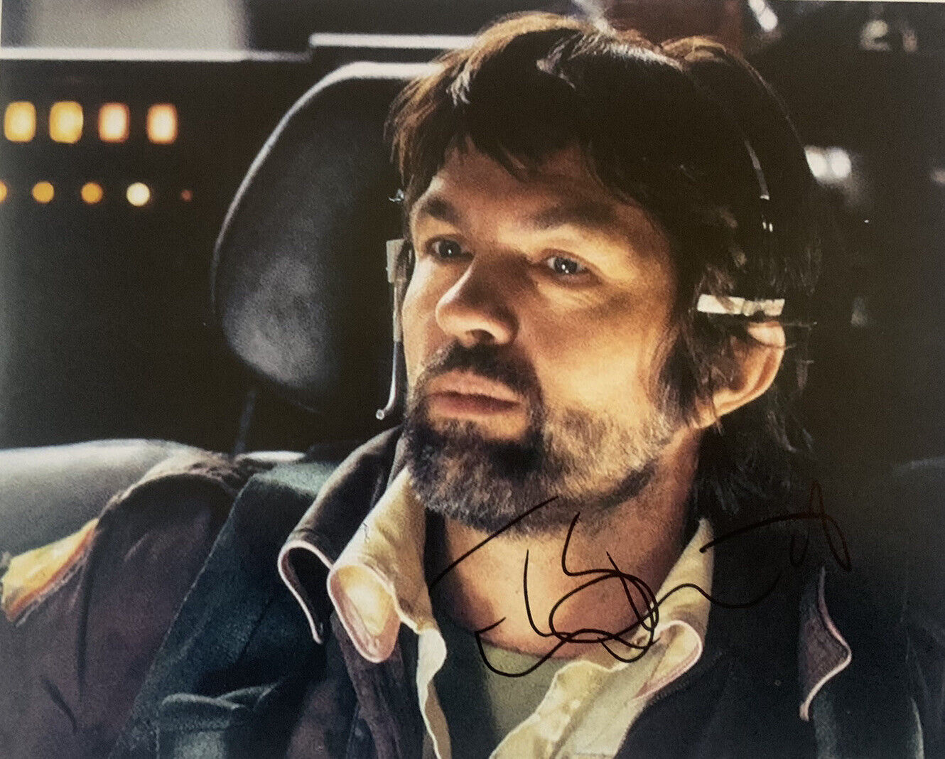 TOM SKERRITT HAND SIGNED 8x10 Photo Poster painting ALIEN MOVIE AUTHENTIC AUTOGRAPH RARE