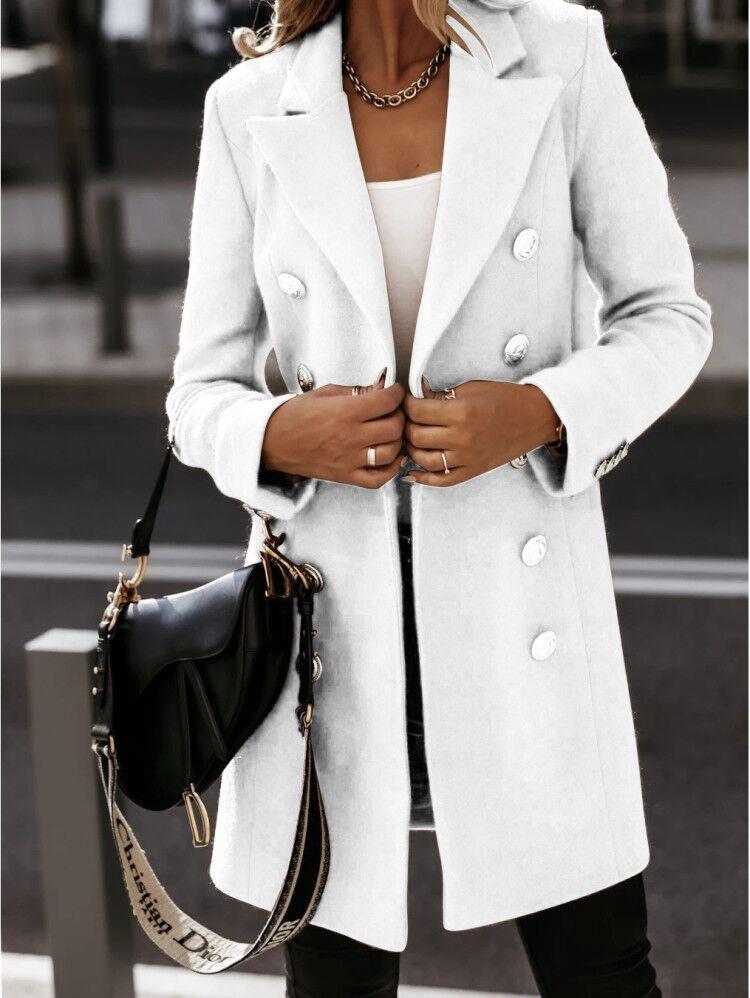 Women's V-neck Long Sleeve Sweater Coat Top