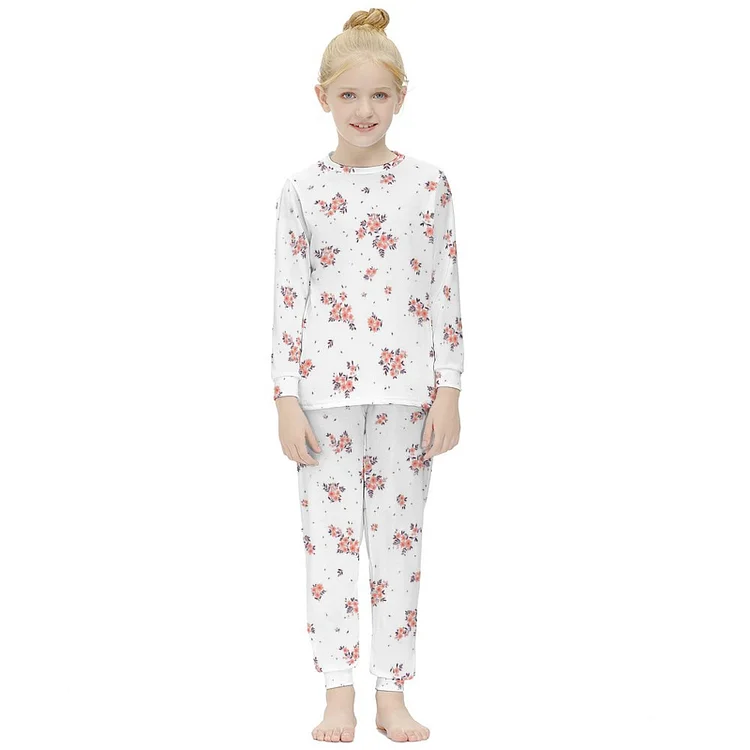 Girl's Suit Floral