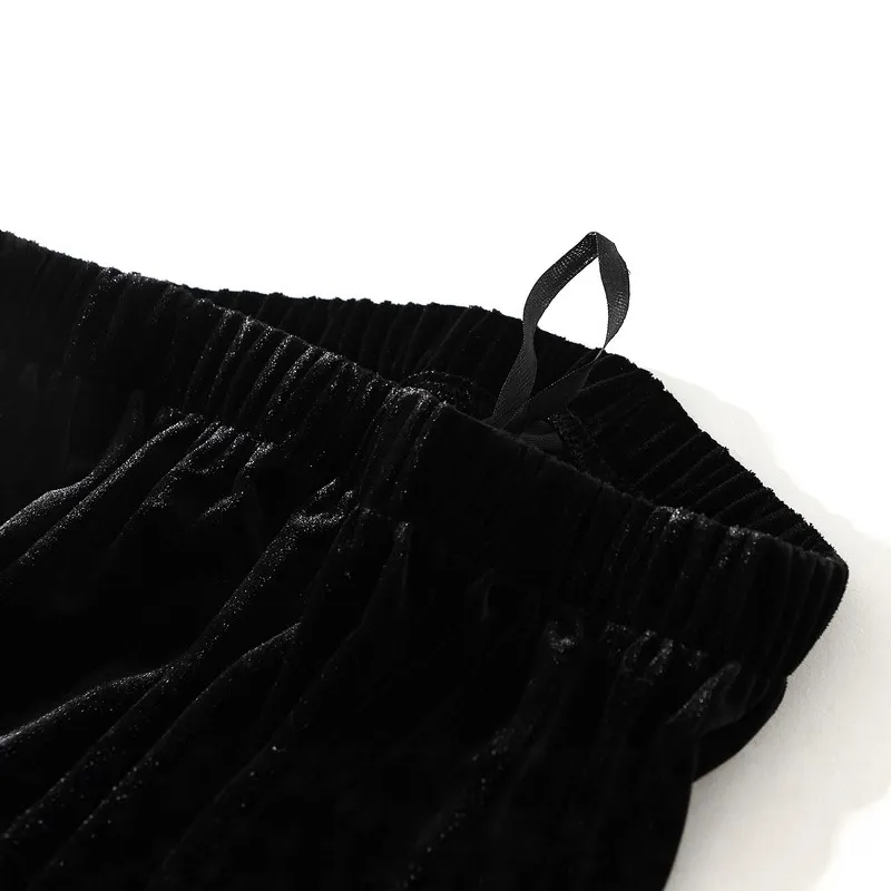 Nigikala Nigikala Folded Skirt Dress 2025 Autumn And Winter New Black High-Waist Temperament 100 Folded Half Skirt 6653