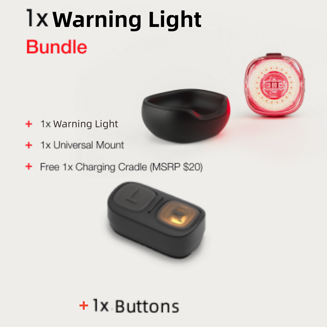 Upgrade your ride with turn signals, brake lights, synchronized flashers and magnetic mounts