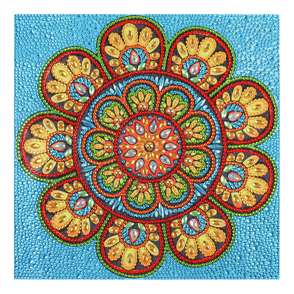 

Mandala - Crystal Special Shaped Diamond Painting - 30*30CM, 501 Original