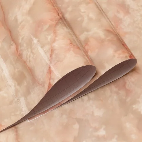 Wall Adhesive Paper Kitchen Wallpaper Waterproof Marble Film Self Adhesive Wallpaper For Modern Wall Self-Adhesive Vinyl Sticker